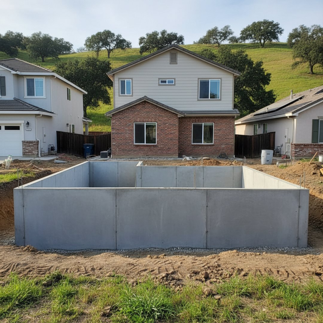 Stamped Concrete completed by Omega Concrete in Sunnyvale, CA